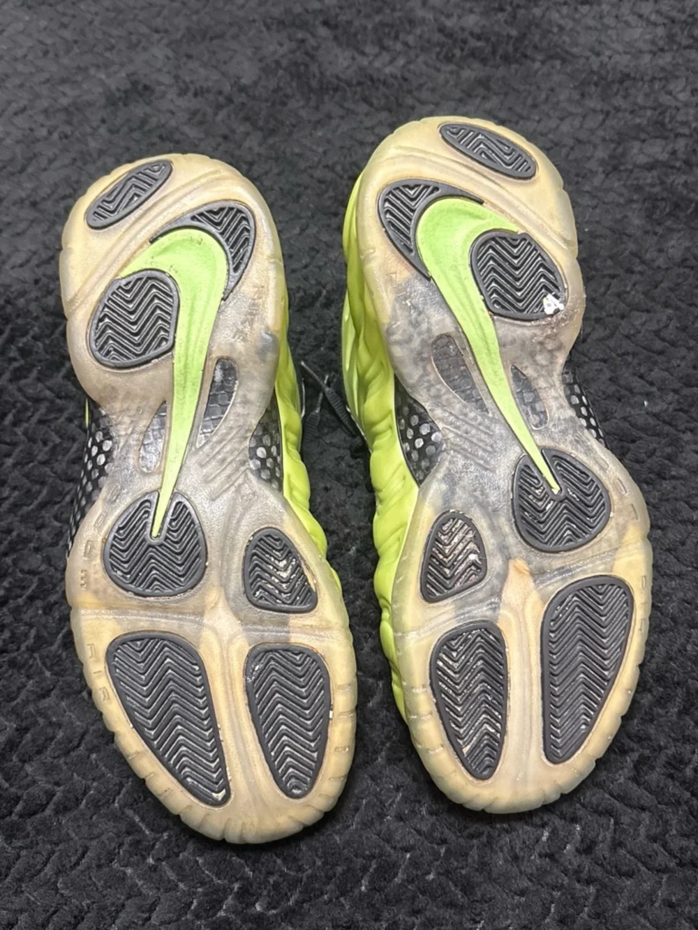 NIKE FOAMPOSITE ELECTRIC GREEN
